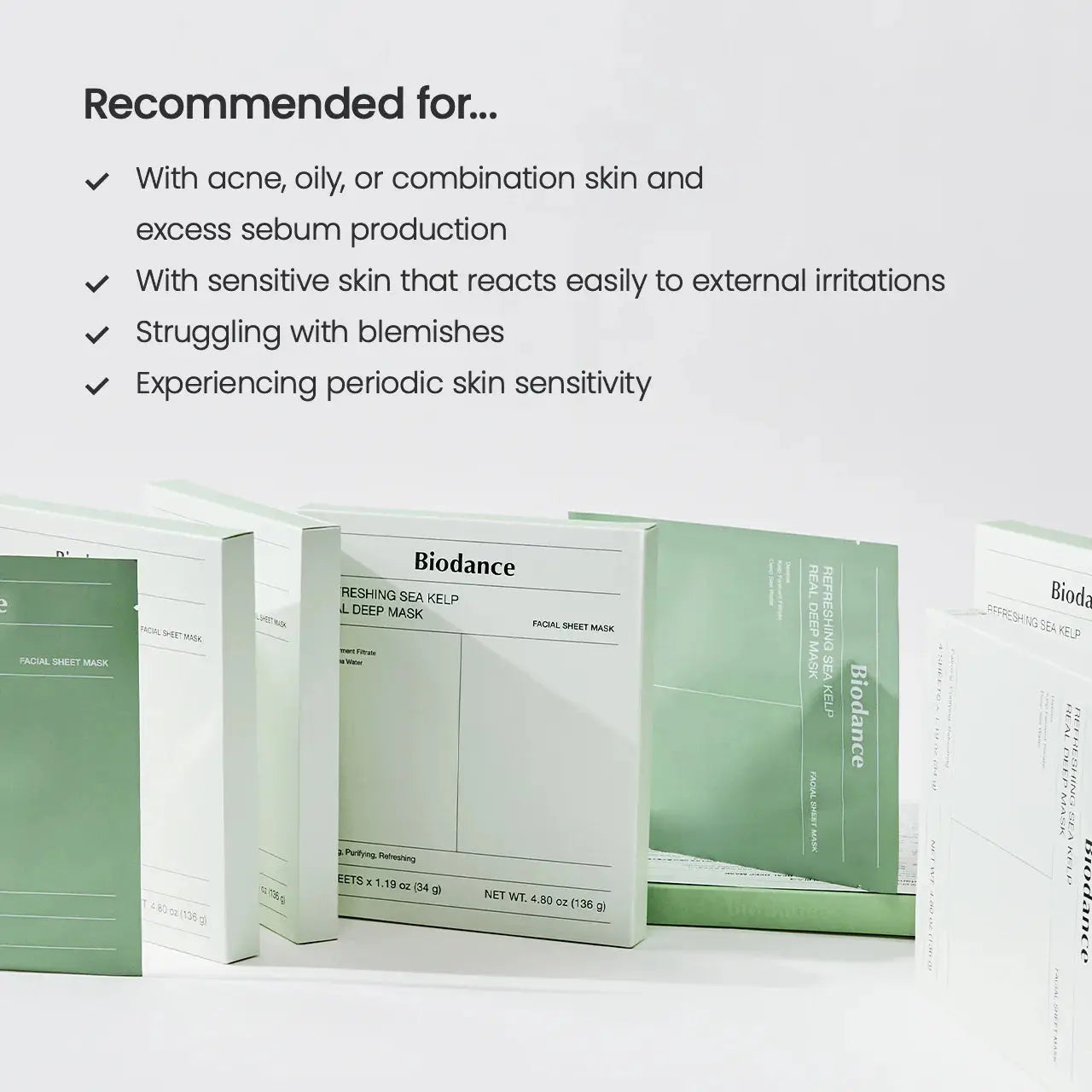 Refreshing Sea Kelp Real Deep Mask Biodance Pakistan
