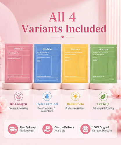 Build Your Biodance Mask Bundle (Choose Any 4) Biodance Pakistan
