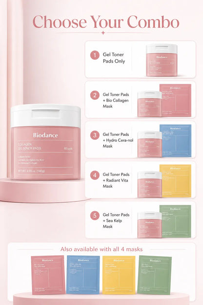 Biodance Gel Toner Pads + Mask Bundle Biodance Pakistan