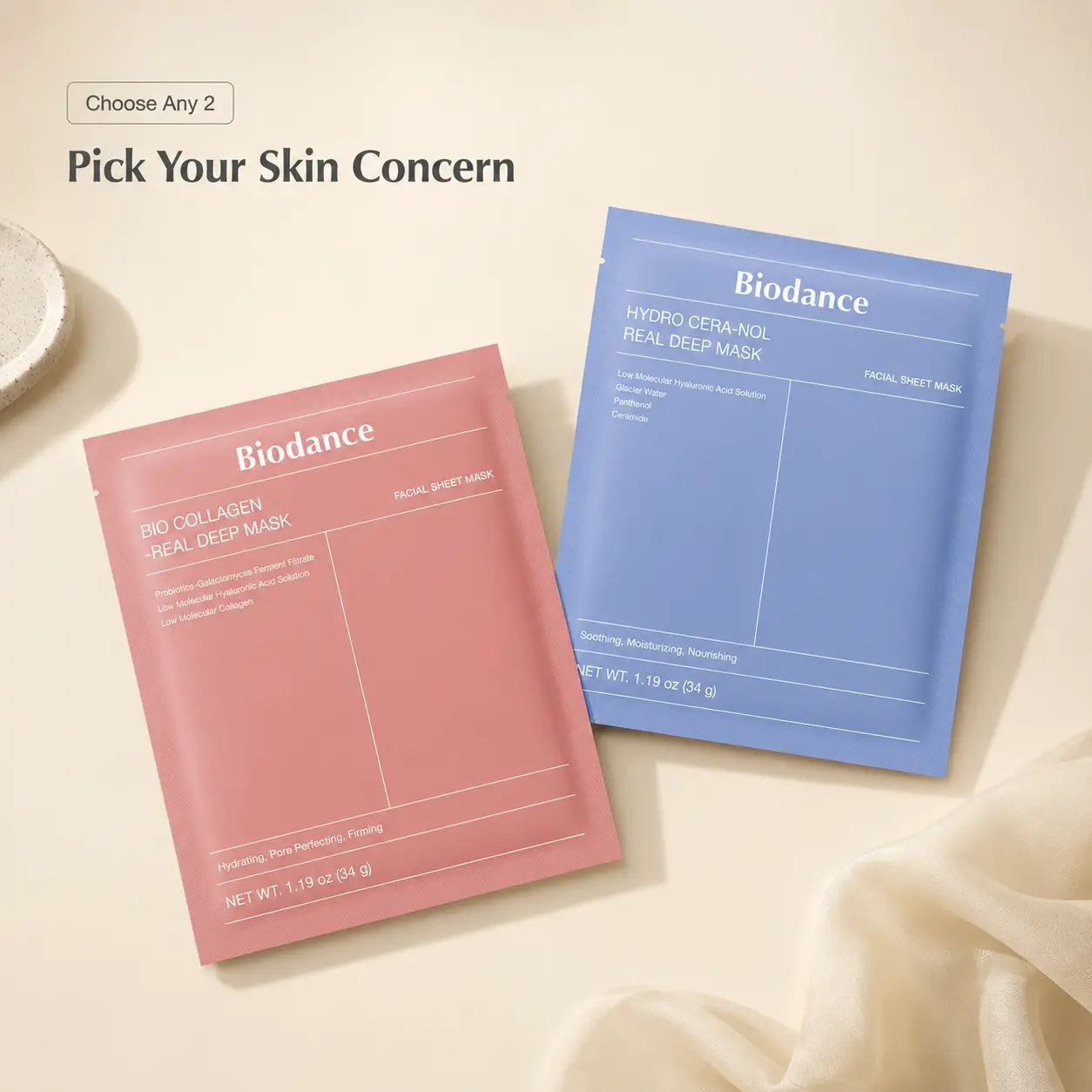 Build Your Biodance Mask Bundle (Choose Any 2)