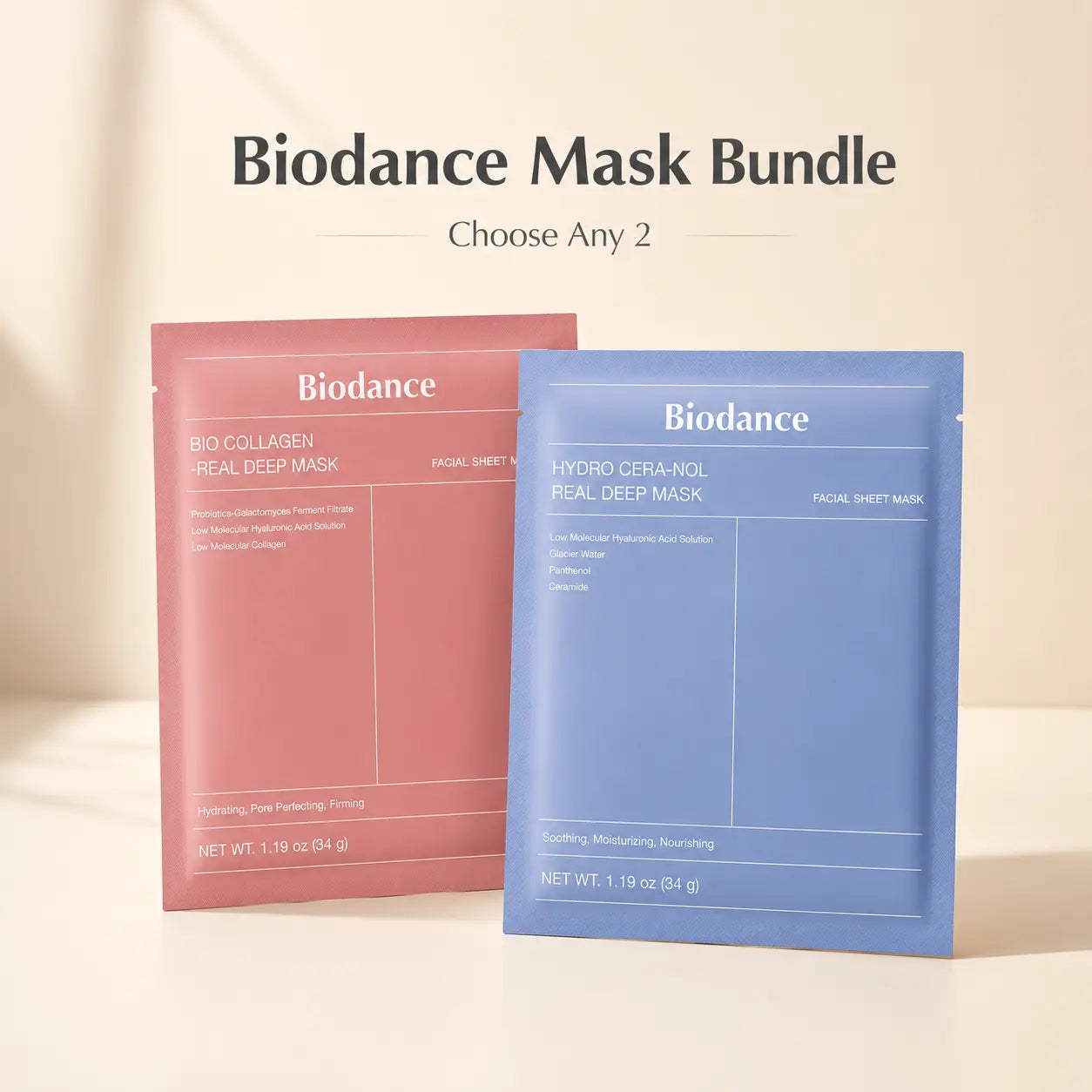 Build Your Biodance Mask Bundle (Choose Any 2)