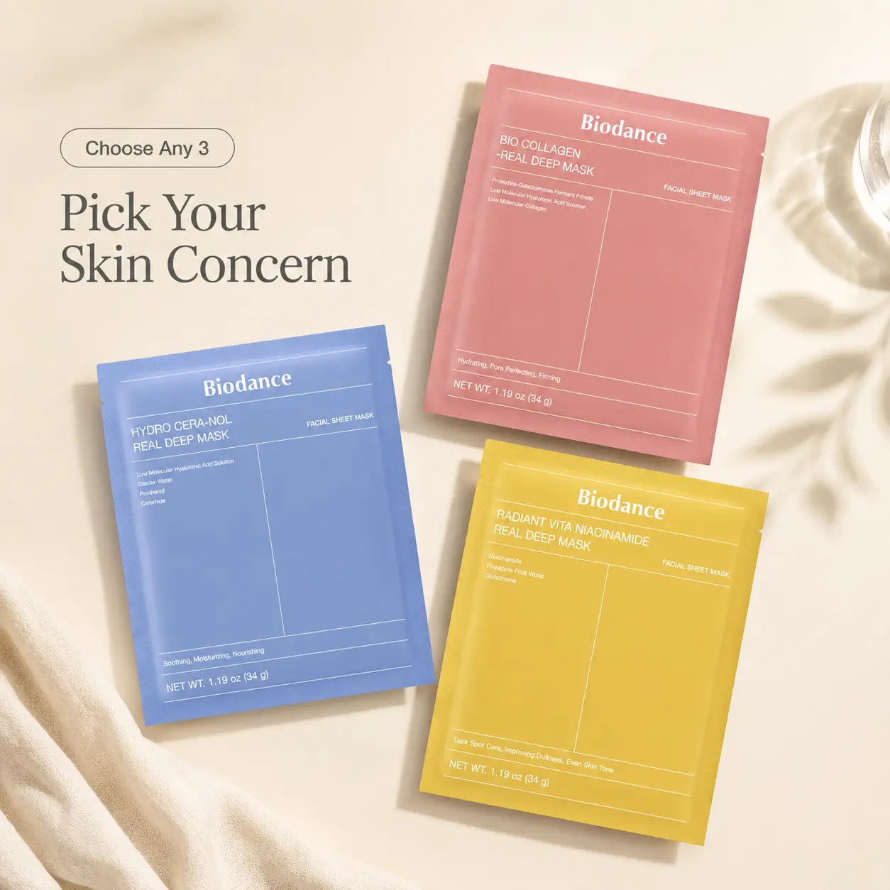 Build Your Biodance Mask Bundle (Choose Any 3)
